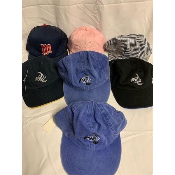 7 NEW HATS