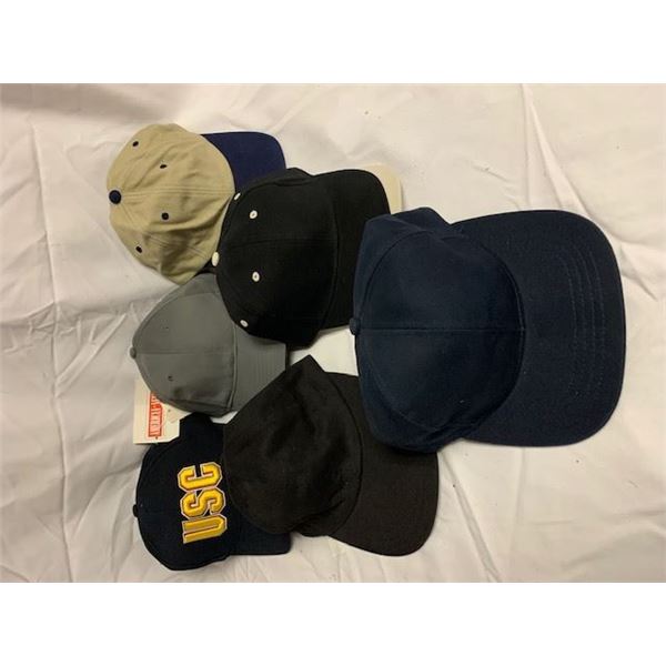 6 NEW HATS