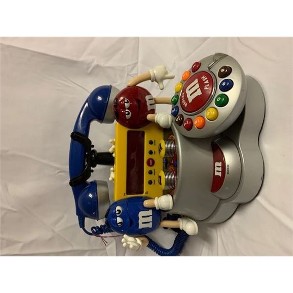 M & M Analog Phone and Alarm Clock