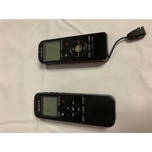 SONY RECORDERS