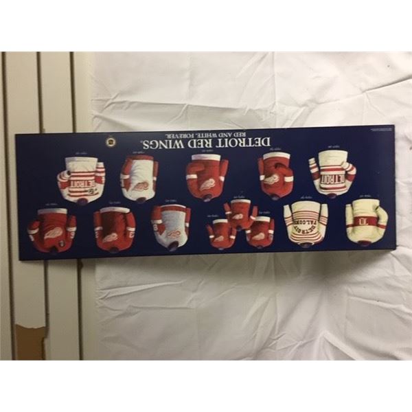 RED WINGS UNIFORM HISTORY PICTURE