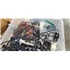 Image 2 : Tote of various AC cords