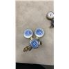 Image 3 : Box of oxy acetylene gauges and parts