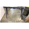 Image 2 : 2 folding metal sawhorses