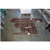 Image 1 : 3 MAXMAR WOOD BLINDS, 79 INCHES, 43 INCHES AND  29 INCHES WIDE