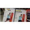 Image 2 : 2 go zone inflatable punching bags with LED strip and string lights