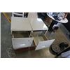 Image 2 : 2 METAL 2 DRAWER FILING CABINETS AND FLOOR DOLLY