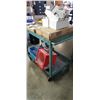Image 1 : Two tier rolling cart