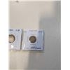 Image 2 : 3 CANADIAN 1918 COINS 25 CENT, 10 CENT, 5 CENT ALL 925 SILVER
