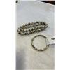 Image 1 : CLOISONNE BEADED NECKLACE AND BANGLE SET