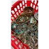 Image 3 : LARGE BASKET OF JEWELLERY