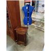 Image 1 : VINTAGE WOOD STAND AND ADJUSTABLE DRESS FORM