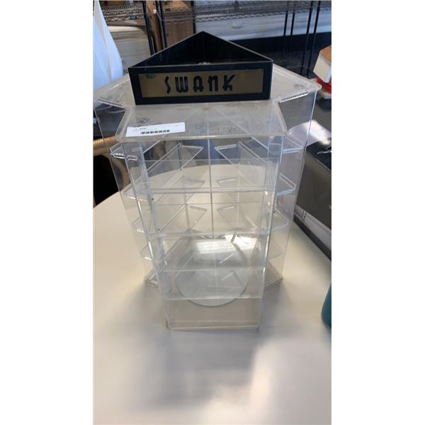 Swank acrylic display case