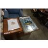 Image 1 : SOUTHERN COMFORT MIRRORED ADVERT AND BILL REID HAIDA RAVEN PRINT
