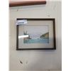 Image 1 : WATERCOLOR ON PAPER SIGNED W.J.B. 1920 - VIEW OF NORTH VANCOUVER MOUNTAINS