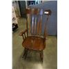 Image 1 : WOOD ROCKING CHAIR