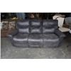 Image 1 : LAZBOY MODERN SUEDE RECLINER SOFA