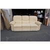 Image 1 : LAZBOY BEIGE RECLINER SOFA