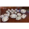 Image 1 : ROYAL ALBERT CENTENNIAL ROSE 68 PIECES TOTAL - 13 DINNER PLATES, 3 LUNCHEON PLATES, 1 SIDE PLATE, 10