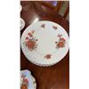 Image 2 : ROYAL ALBERT CENTENNIAL ROSE 68 PIECES TOTAL - 13 DINNER PLATES, 3 LUNCHEON PLATES, 1 SIDE PLATE, 10