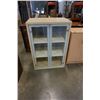 Image 2 : MAPLE GLASSDOOR CABINET AND MAPLE CABINET