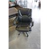 Image 2 : MODERN L DESK AND OFFICE CHAIR - 5 FOOT X 46 INCHES X 31 INCHES TALL