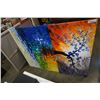 Image 1 : 5 PAINTINGS ON CANVAS