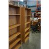 Image 3 : TWO 6 FOOT BOOKSHELFS