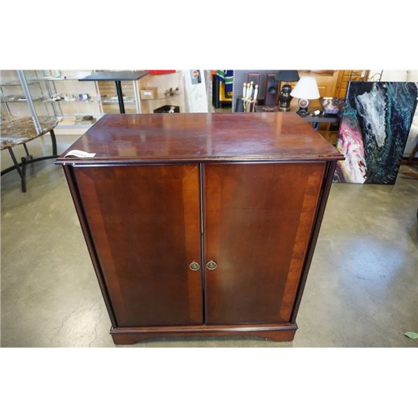 MODERN CABINET 34 INCHES WIDE X 20 DEEP X 37 TALL