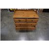 Image 2 : 4 DRAWER PINE DRESSER - 38 INCHES WIDE X 20 DEEP X 33 TALL