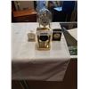 Image 1 : GLASS DOME CLOCK AND 3 CARRIAGE CLOCKS