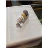 Image 2 : SOAPSTONE LION AND 2 MARBLE STONE EGGS
