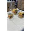 Image 1 : MADE IN JAPAN HAND PAINTED TEAPOT, CREAM AND SUGAR