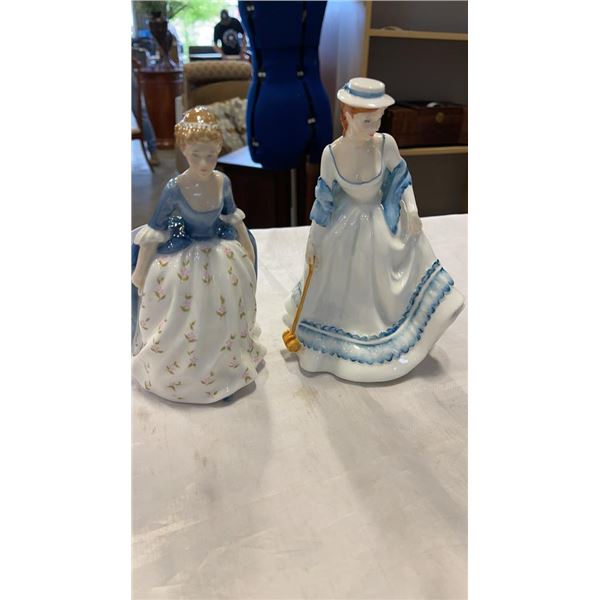 2 ROYAL DOULTON FIGURES -  ALISON HN2336 SIGNED, AND SUMMERTIME HN3137