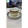 Image 2 : 6 CHINA CUPS AND SAUCERS - ROYAL DOULTON, AYNSLEY, FOLEY, HAMMERSLEY AND COALPORT