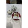 Image 1 : Limoges lidded dish and hand painted lidded dishes