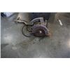 Image 2 : Portercable skilsaw, two man saw with one handle and 2 boxes of sanding belts and light bulbs