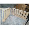Image 1 : 2 wood stairs - 3 foot 9 inch rise, 6 foot 4 inch long, 6 steps and 5 foot rise, 8 1/2 foot long 8 s