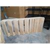 Image 2 : 2 wood stairs - 3 foot 9 inch rise, 6 foot 4 inch long, 6 steps and 5 foot rise, 8 1/2 foot long 8 s