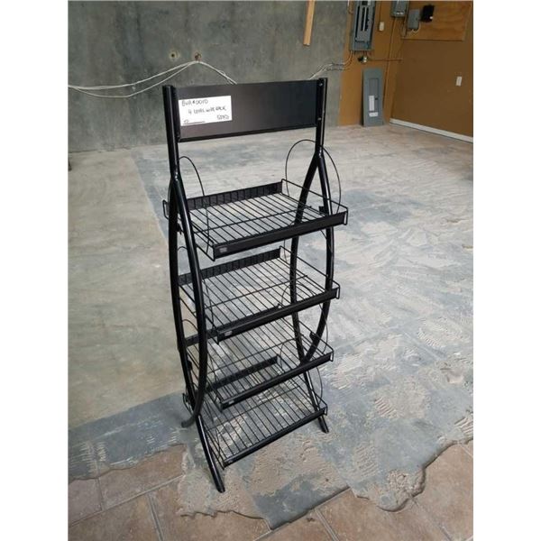 4 LEVEL WIRE RACK