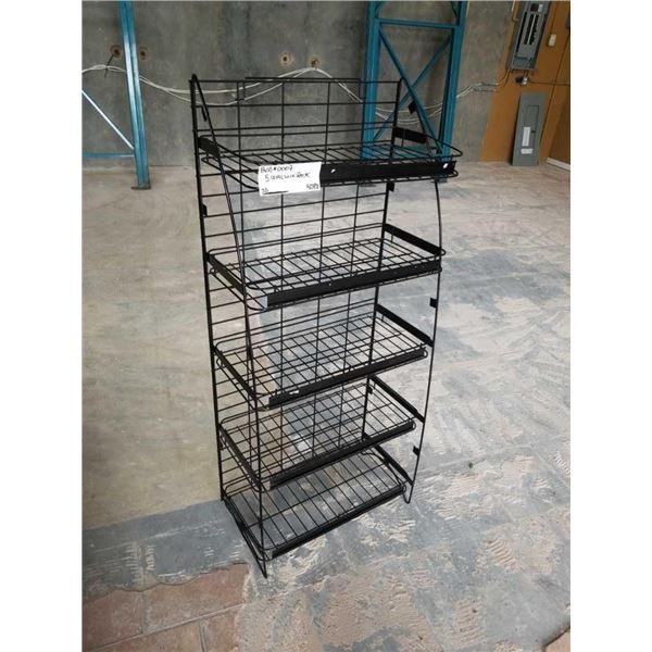 5 LEVEL WIRE RACK