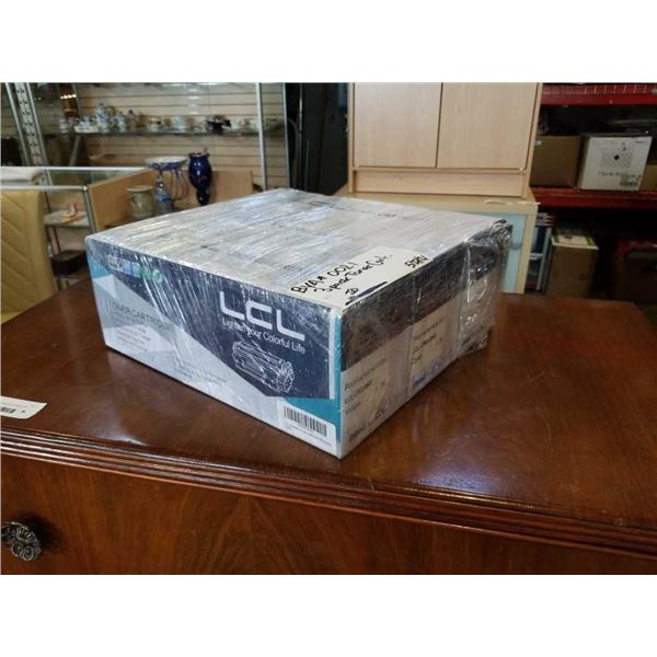 SET OF NEW LCL LASER PRINTER TONER CARTRIDGES - YELLOW, CYAN AND MAGENTA FOR LCL-CRG-054