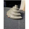 Image 2 : LARGE RETAIL STEP DISPLAY 90 INCHES WIDE X 42 TALL X 4 FOOT DEEP