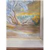 Image 3 : HAT ROCK PAINTING ON CANVAS SIGNED LETHA MYERS