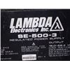 Image 3 : Lot of (2) Lambda Power Supplies