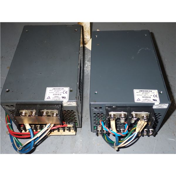 Lot of (2) Lambda #JWS300-24 Power Supplies