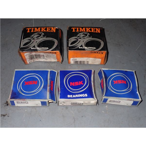 Lot of Timken #W305PP & NSK Bearings