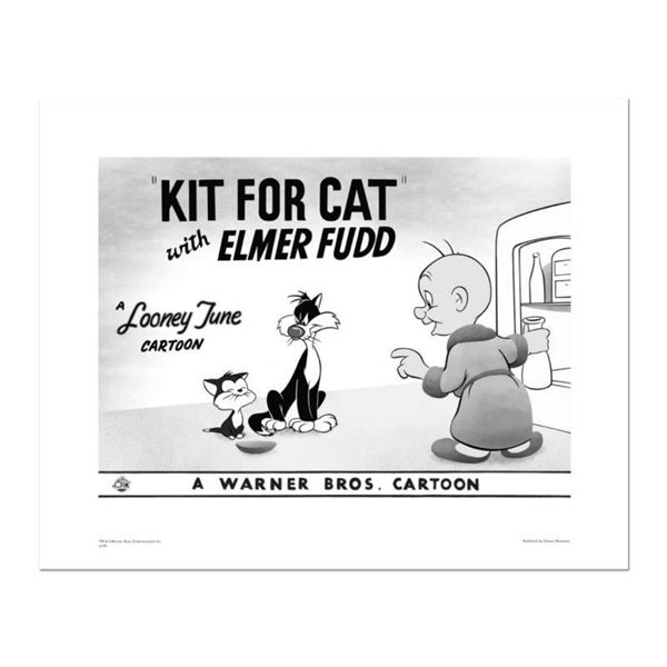 "Kit for Cat" Numbered Limited Edition Giclee from Warner Bros. with Certificate of Authenticity.