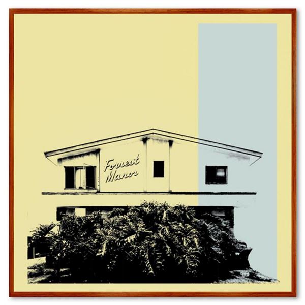 Claudio Santini,  Dingbat 8  Framed Hand Signed Limited Edition on Canvas with Letter of Authenticit