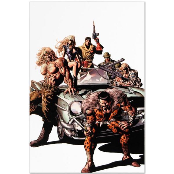 Marvel Comics "New Avengers #10" Numbered Limited Edition Giclee on Canvas by Mike Deodato Jr. with 